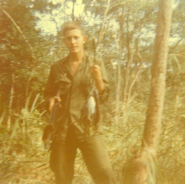 Used a grenade to catch fish