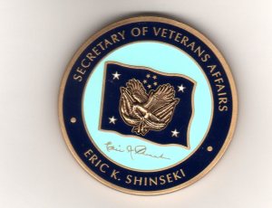 2014 Shinseki challenge coin A002